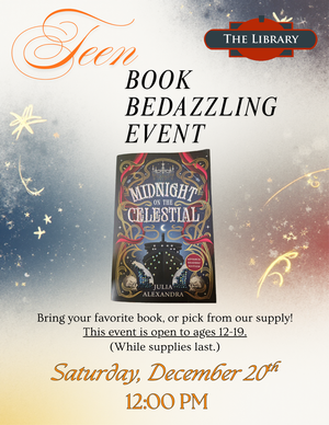 Teen Book Bedazzling